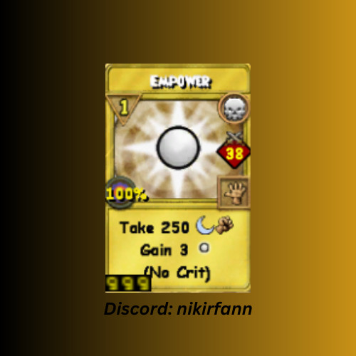 Wizard101 | 999 Empower Treasure Cards | Fast Delivery Within Few Hours