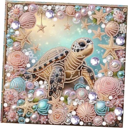  Special Shape Diamond Art Kits for Beginners, Diamond ArtPainting Kits AT416