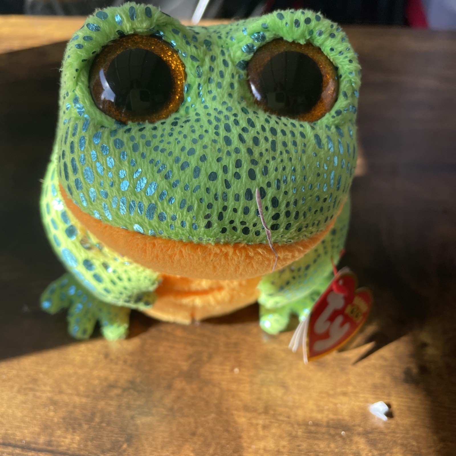Ty Beanie Boos - SPECKLES the Frog (6 Inch) NEW MWMTs Plush Stuffed Animal Toy