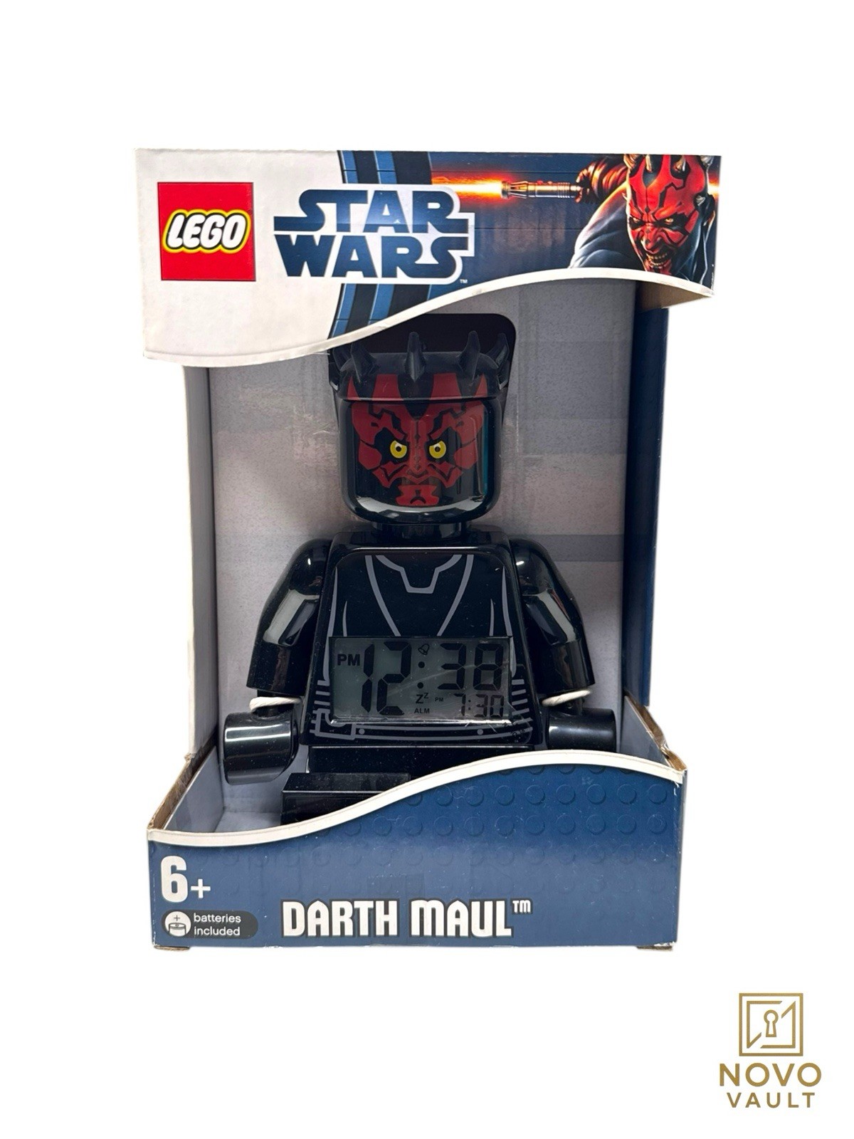 Lego Star Wars Darth Maul Alarm Digital Clock NIB
