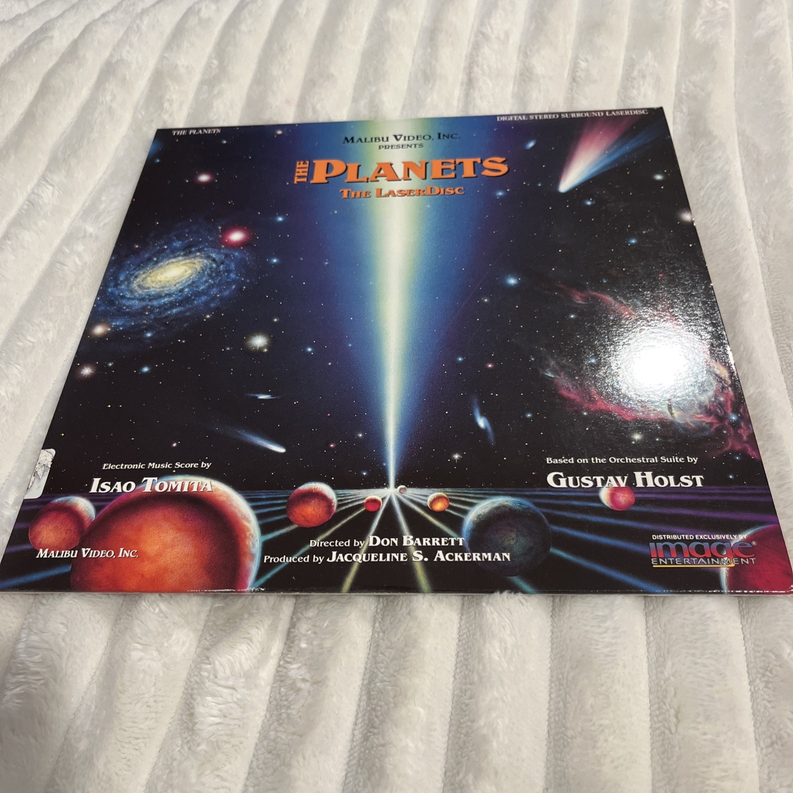 The Planets (Laserdisc) 55 Minutes GREAT FILM VERY RARE!