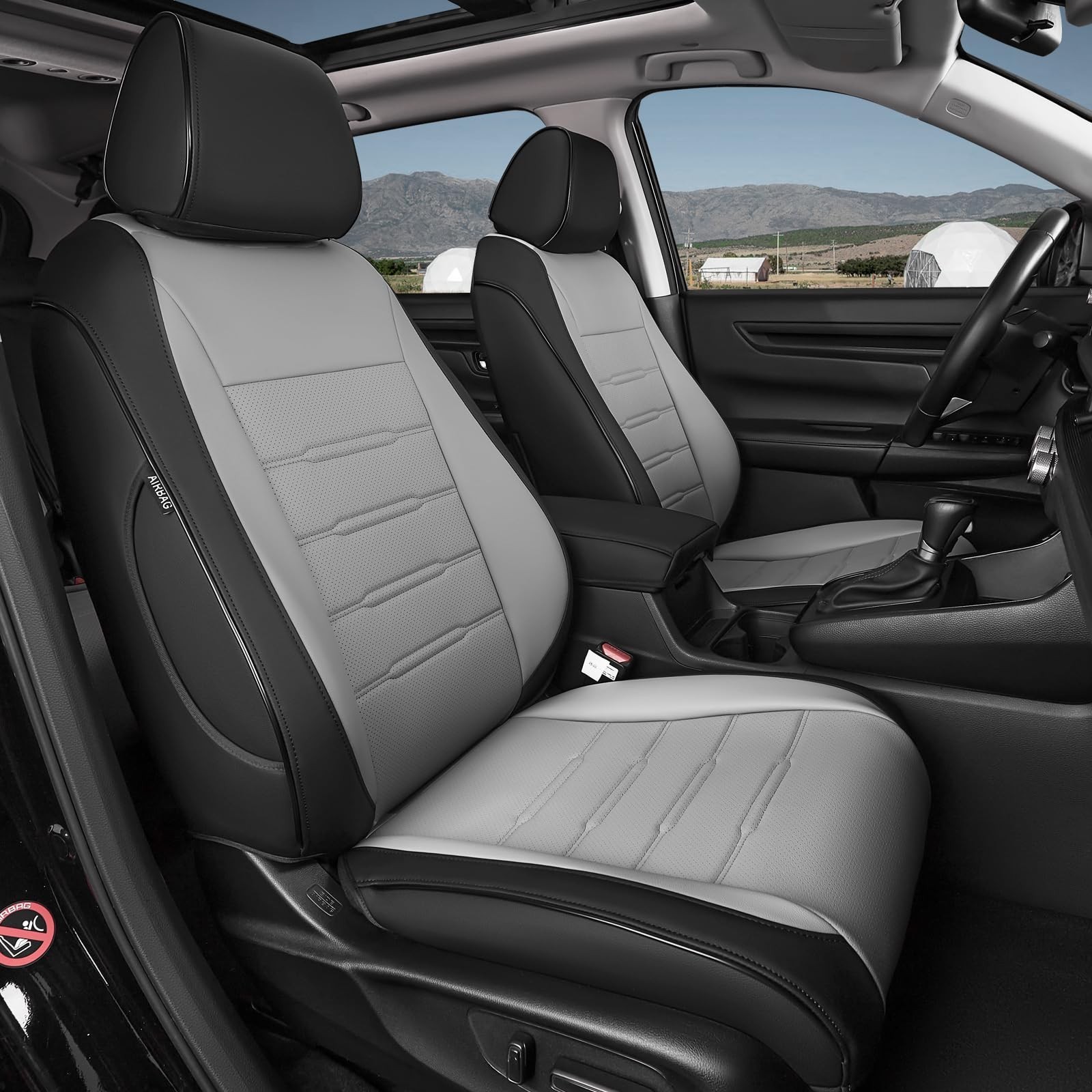 Fit Full Coverage Seat Covers for Honda CRV 2023 2024 2025 2026 LX/EX/EX-L/To...