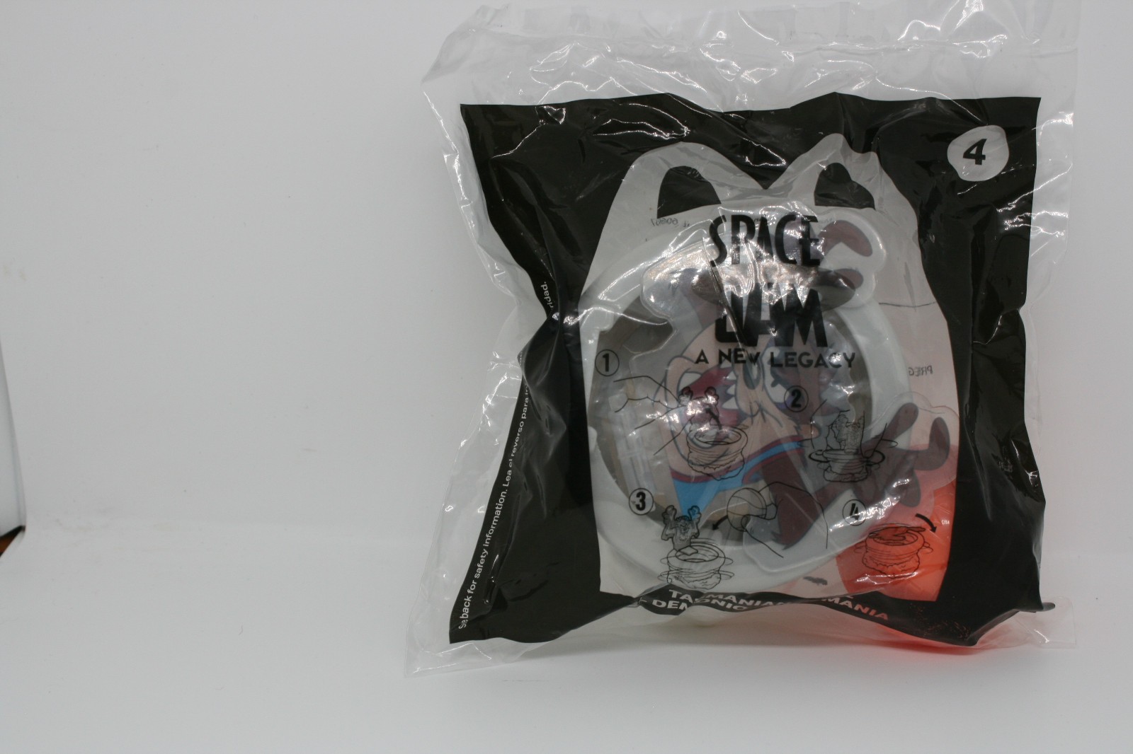 McDonald's 2021 Space Jam A New Legacy Tasmanian Devil Happy Meal Toy NIP #4