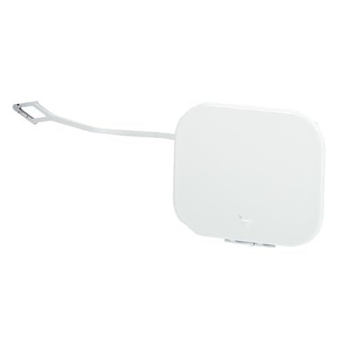  Rear Car Bumper Tow Hook Cover Tow Cover Cap White Fit for Mercedes-Benz B 