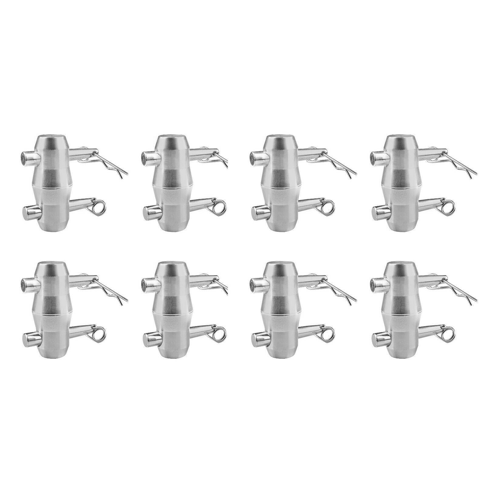8 Sets MR Truss Double Ended Conical Coupler Stage Lighting Truss Fittings fit