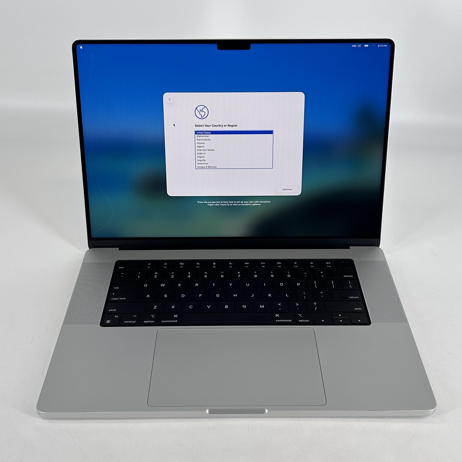 MacBook Pro 16 2021 M1 Pro 10-Core CPU 16-Core GPU 16GB 1TB SSD Silver