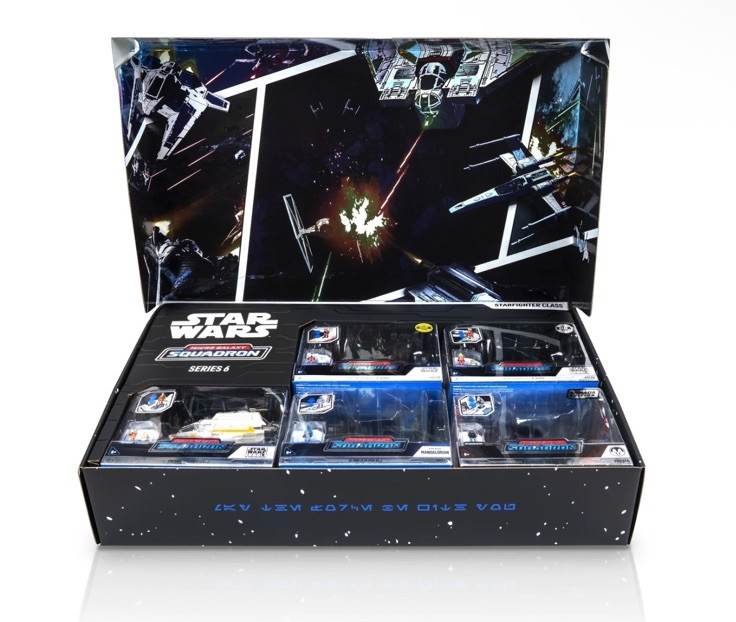 Star Wars Micro Galaxy Squadron Vault Series 6 Starfighter Class Box Set