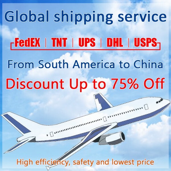 Discount FedEx/TNT/UPS Shipping label from South America to China fast shipping