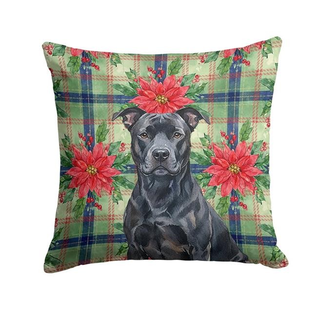 Carolines Treasures WDK8481PW1414 Unisex Adult Black American Staffordshire T...