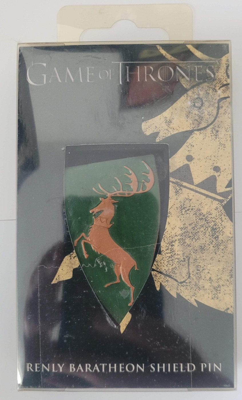 GAME OF THRONES RENLY BARATHEON SHIELD PIN Dark Horse Limited Edition NEW IN BOX