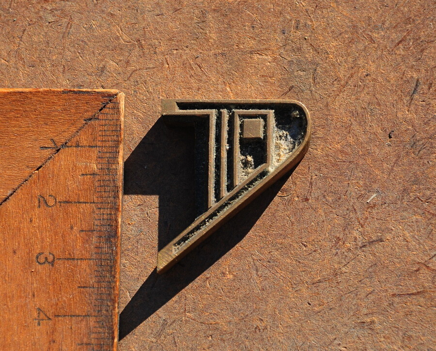 brass ornament bookbinding Art Nouveau Deco gilding bookbinder embossing old