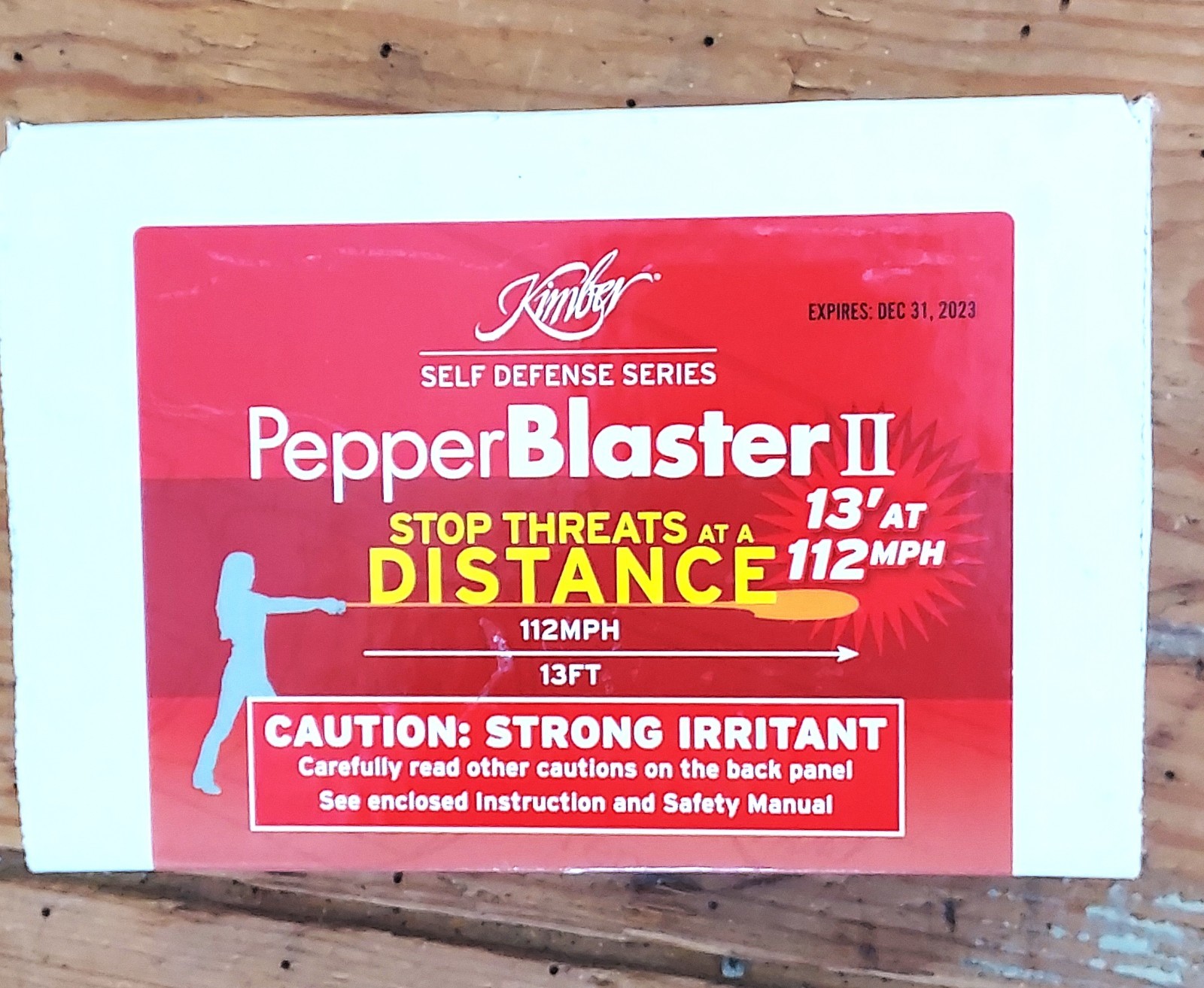 Kimber PepperBlaster III Non-Aerosol 10% OC Pepper Spray Gun LA98061