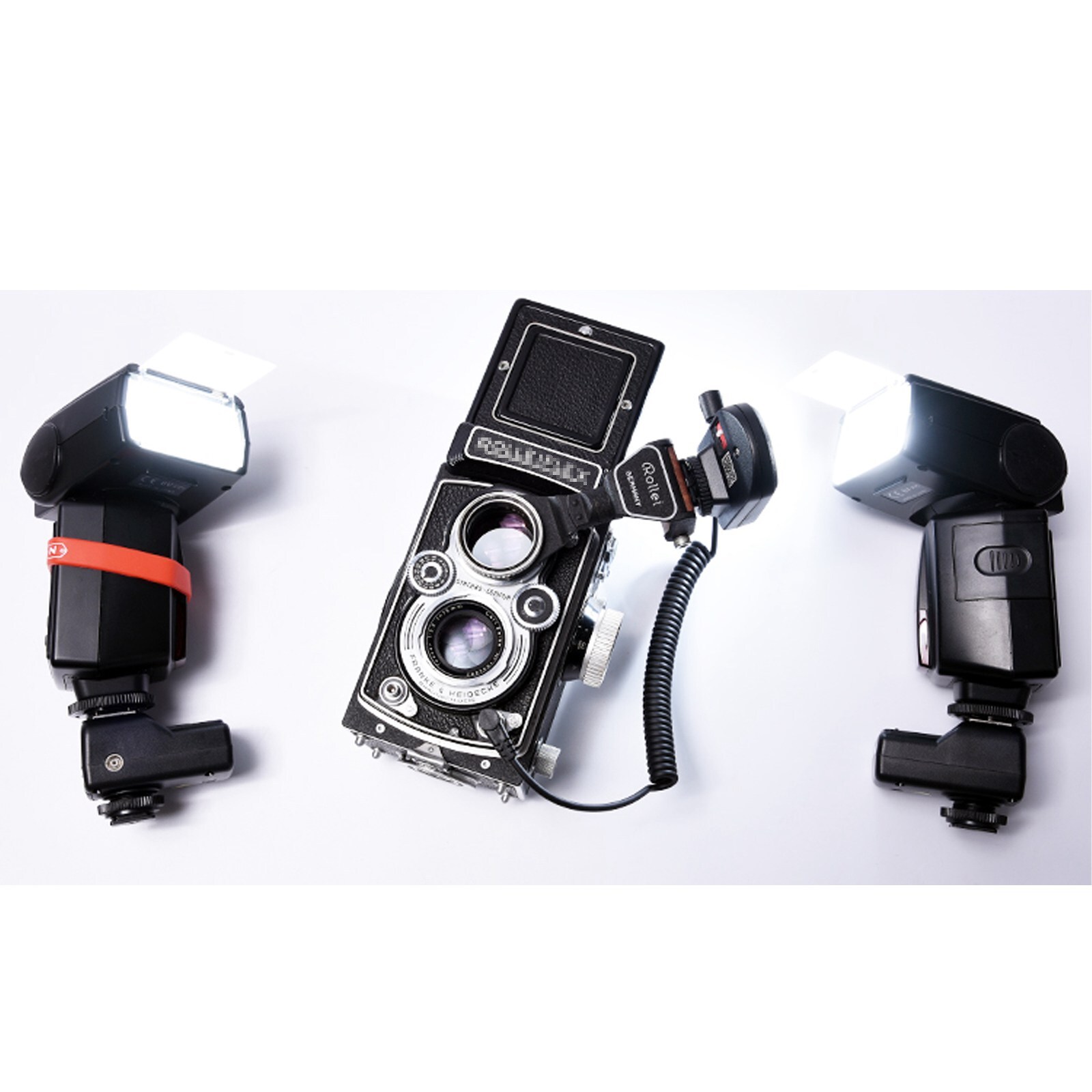 30-100CM Flash PC Sync Cord Line Adapter Cable For Rolleiflex Rolleicord