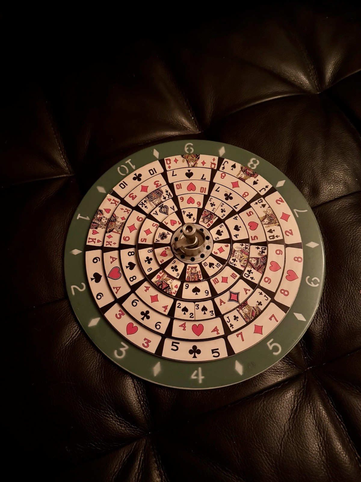 Vintage Poker Spinnerette Game Machine Working Excellent Condition