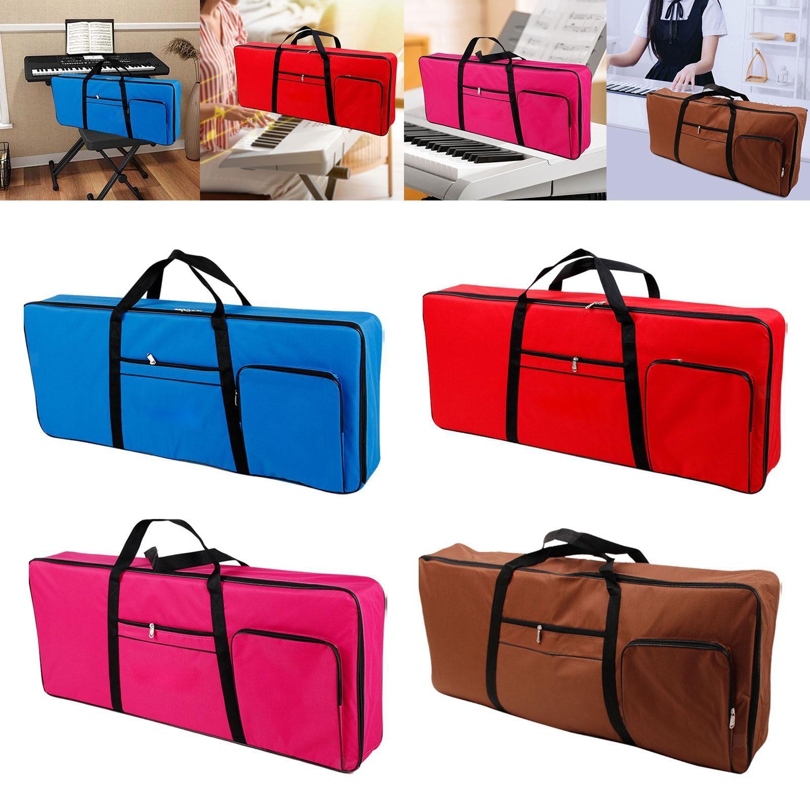 61 Key Keyboard Case Keyboard Protective Cover Portable with Handles Music