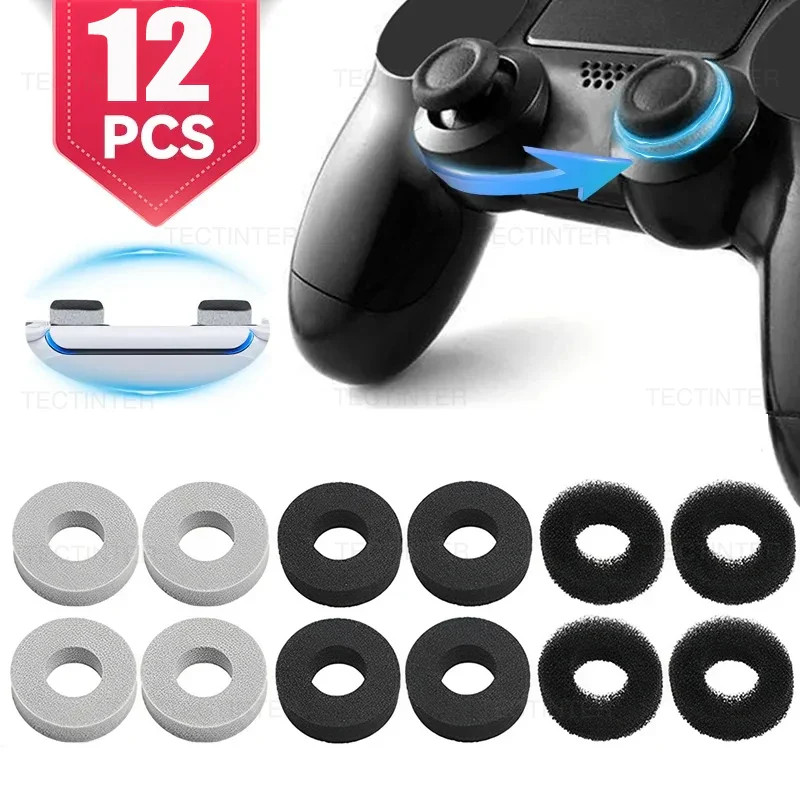 12PCS Precision Control Ring Aim Assist Ring for PS5/PS4/Xbox/Switch 2 Joycon Co