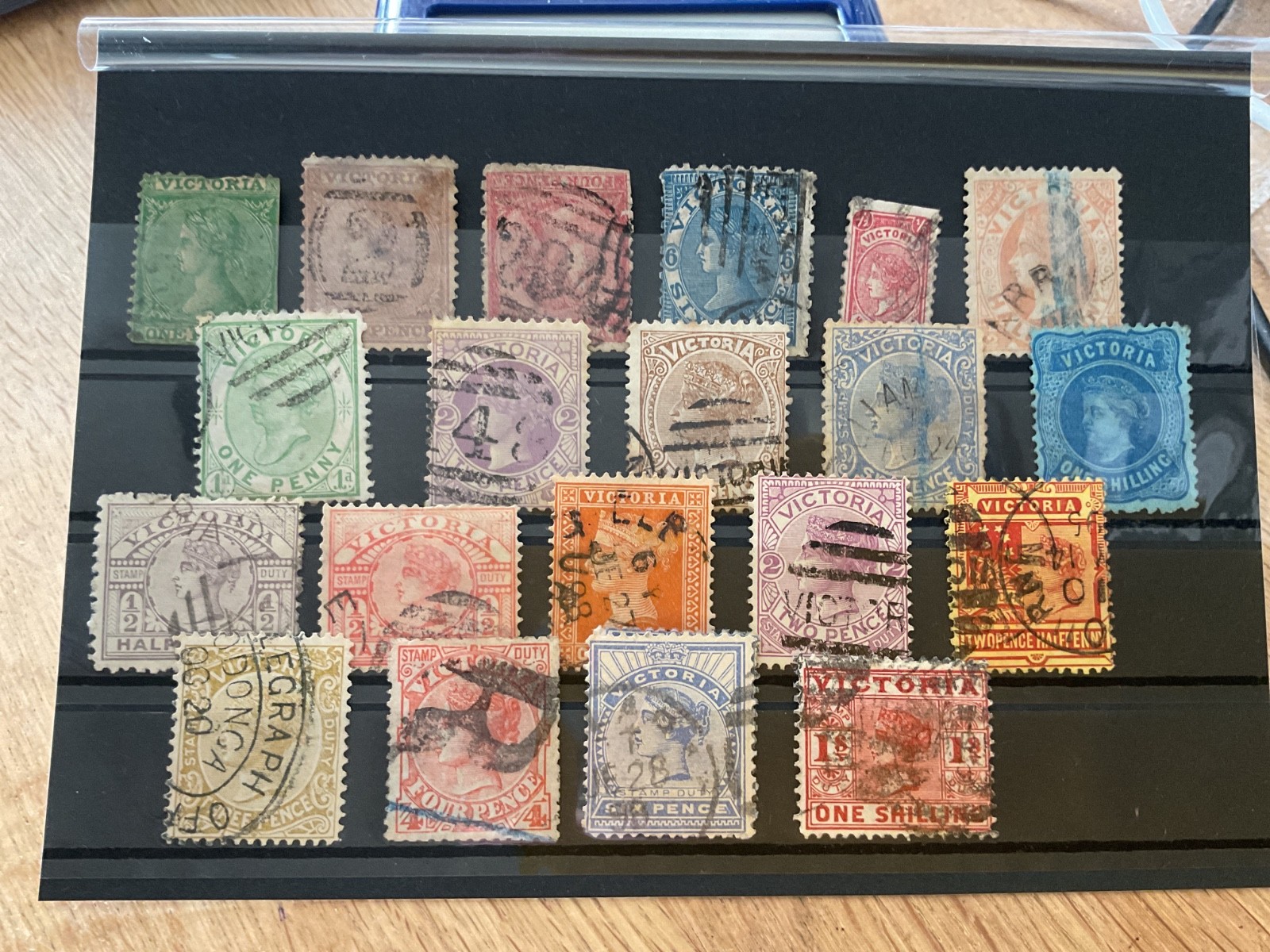 Australia Victoria early  used stamps   B3527