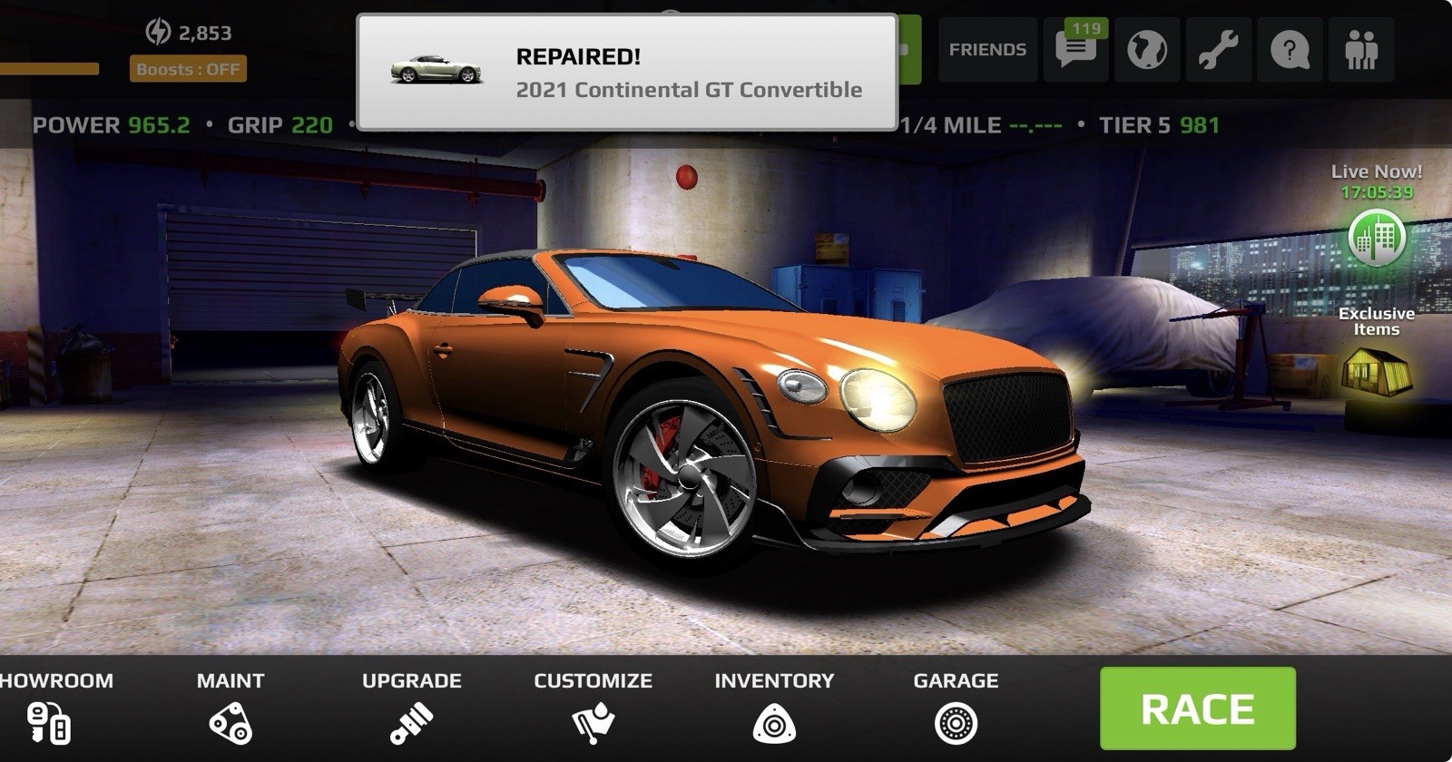 Rush Racing 2🔥Continental GT Convertible 981 Tuned🔥