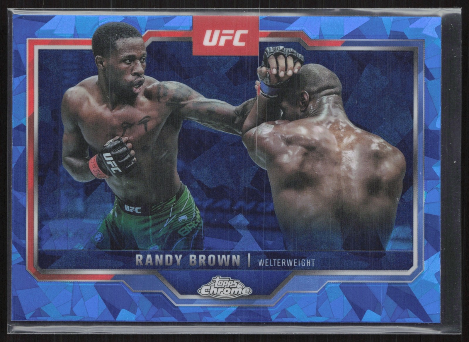 2025 Topps UFC Chrome Sapphire Randy Brown #23