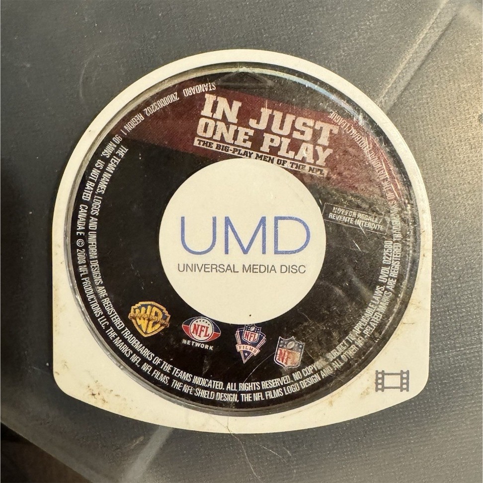 In Just One Play: The Big-Play Men of the NFL UMD Sports American Football 2006