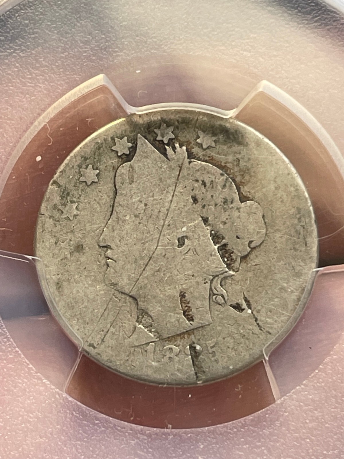 1885 Liberty Head V Nickel 5 Cent Piece- Key Date, PCGS Certified