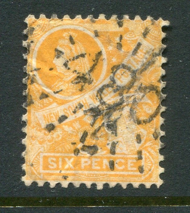 Australia NSW #106 Victoria 6 P. [Used]
