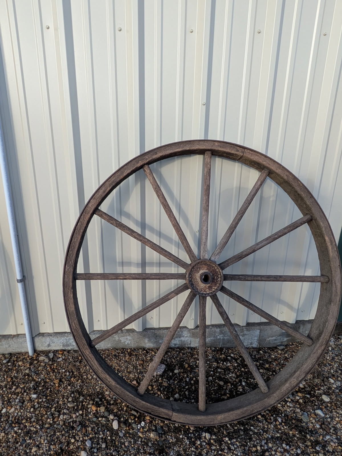 Vintage Wagon Or Carriage Wheel