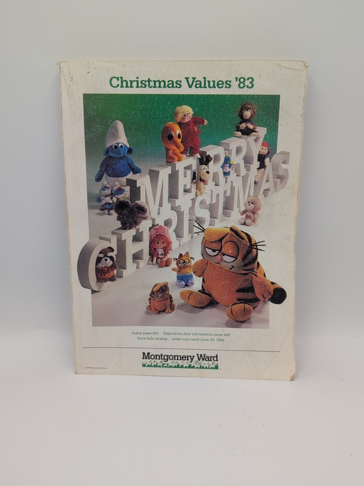 1983 Montgomery Ward Christmas Catalog GI Joe MOTU Star Wars Smurfs Barbie Toys