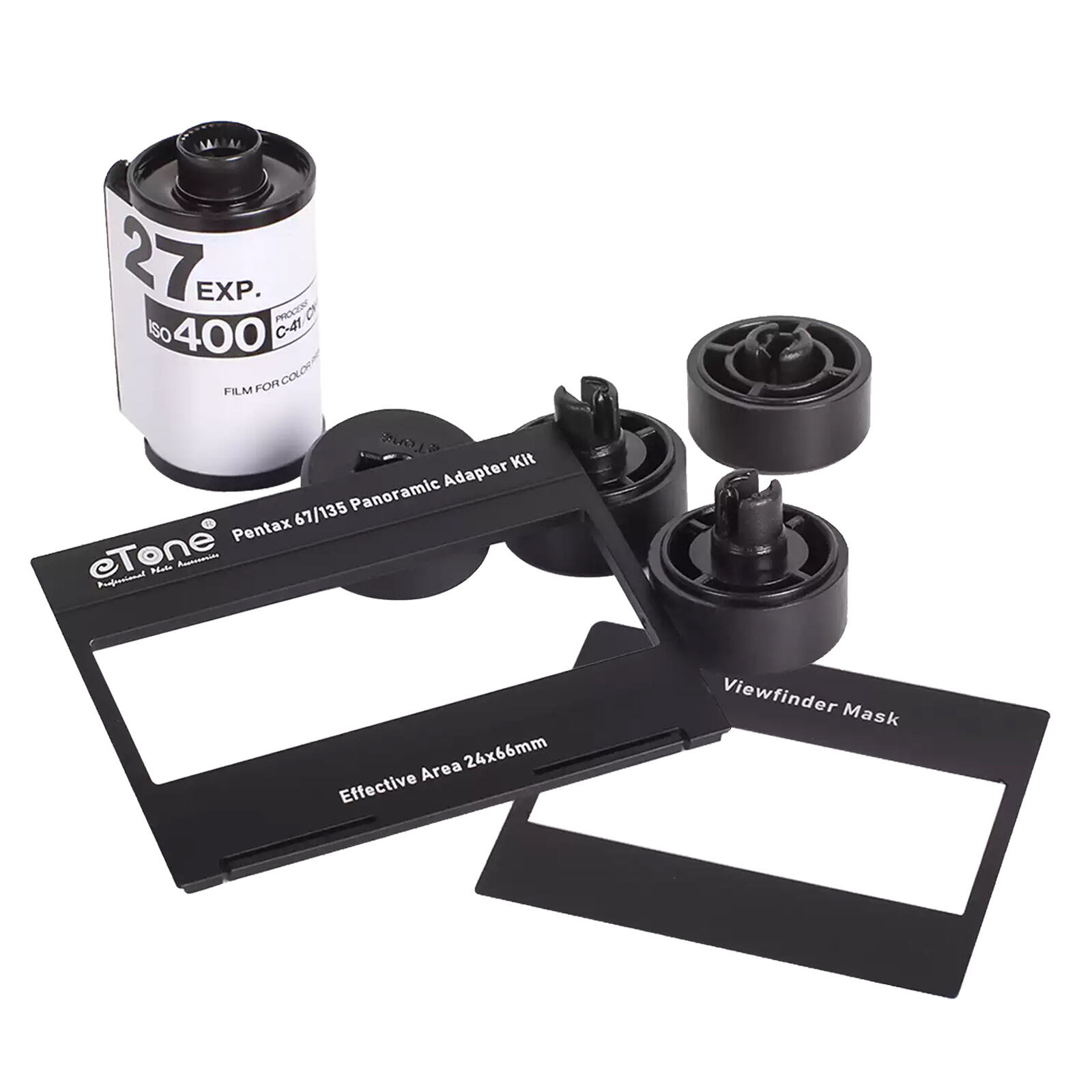 Adapter Kit for Pentax 67 6x7 67II Camera 135 to 120 Film Panorama Photo Adapter