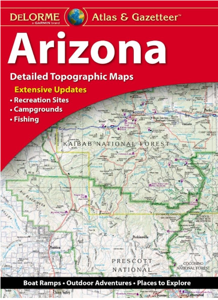ARIZONA State Atlas & Gazetteer, by DeLorme - DISCOUNTED!! GREAT PRICE!!