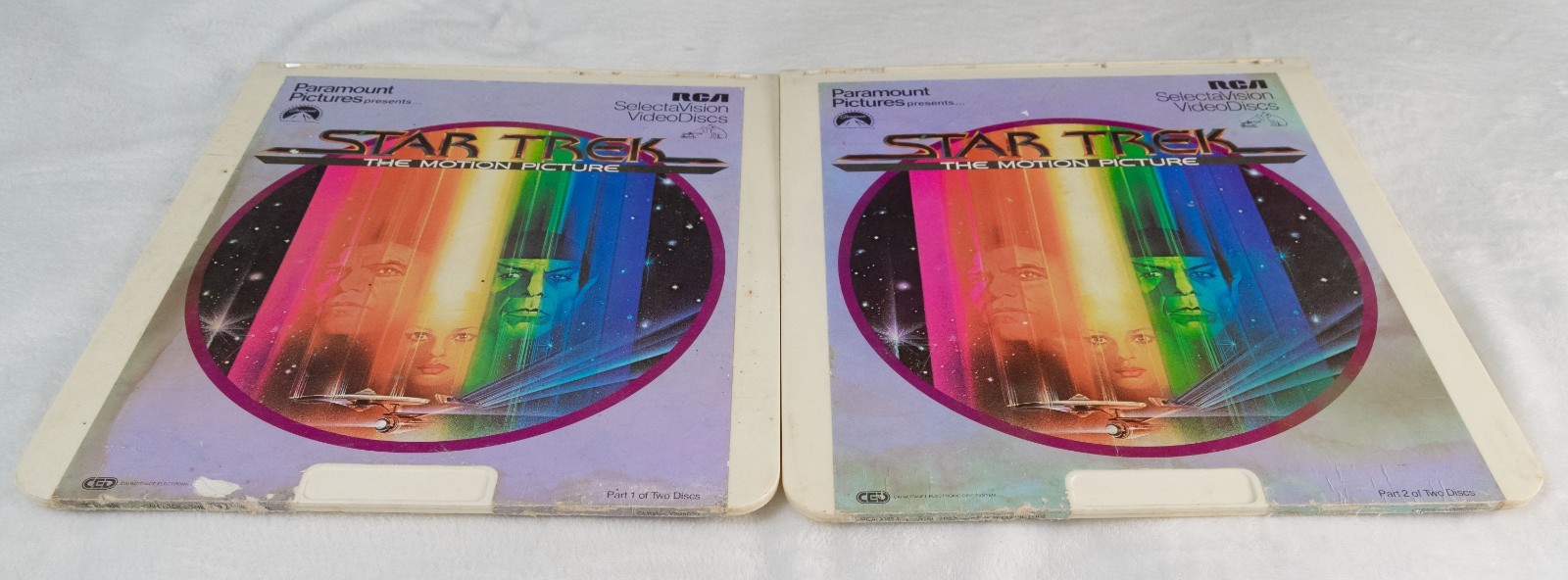 Star Trek: The Motion Picture (RCA SelectaVision VideoDisc, 2 Disc Set, 1979)