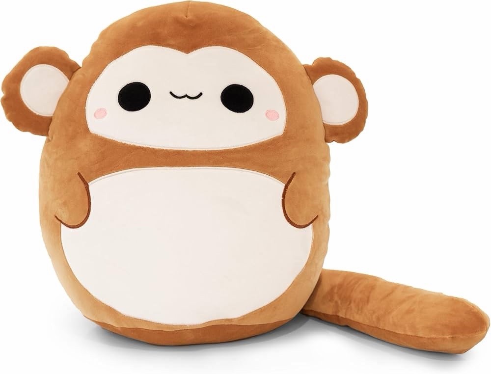 Jumbo 17 Inch Mia The Monkey Plush Squish Pillow Origina