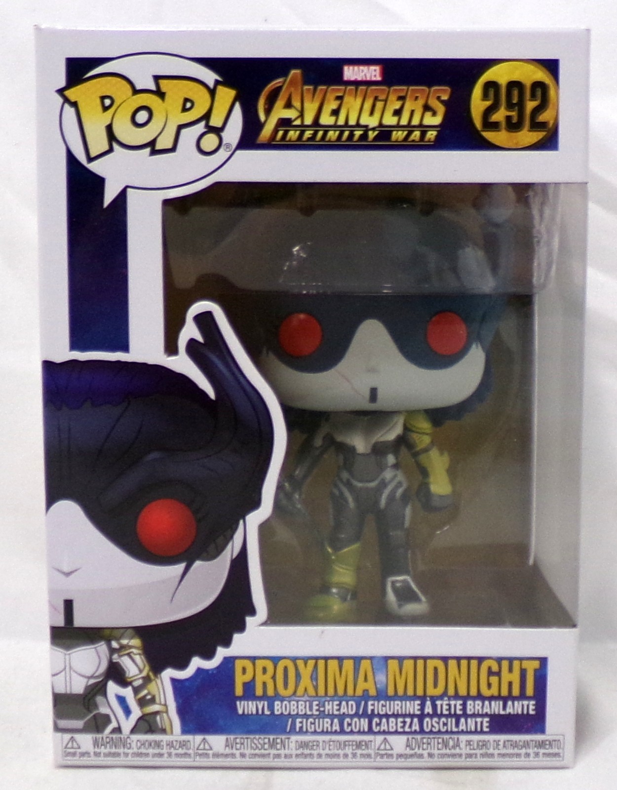 Funko Pop! 292 Proxima Midnight Marvel Avengers Infinity War Vinyl Figure