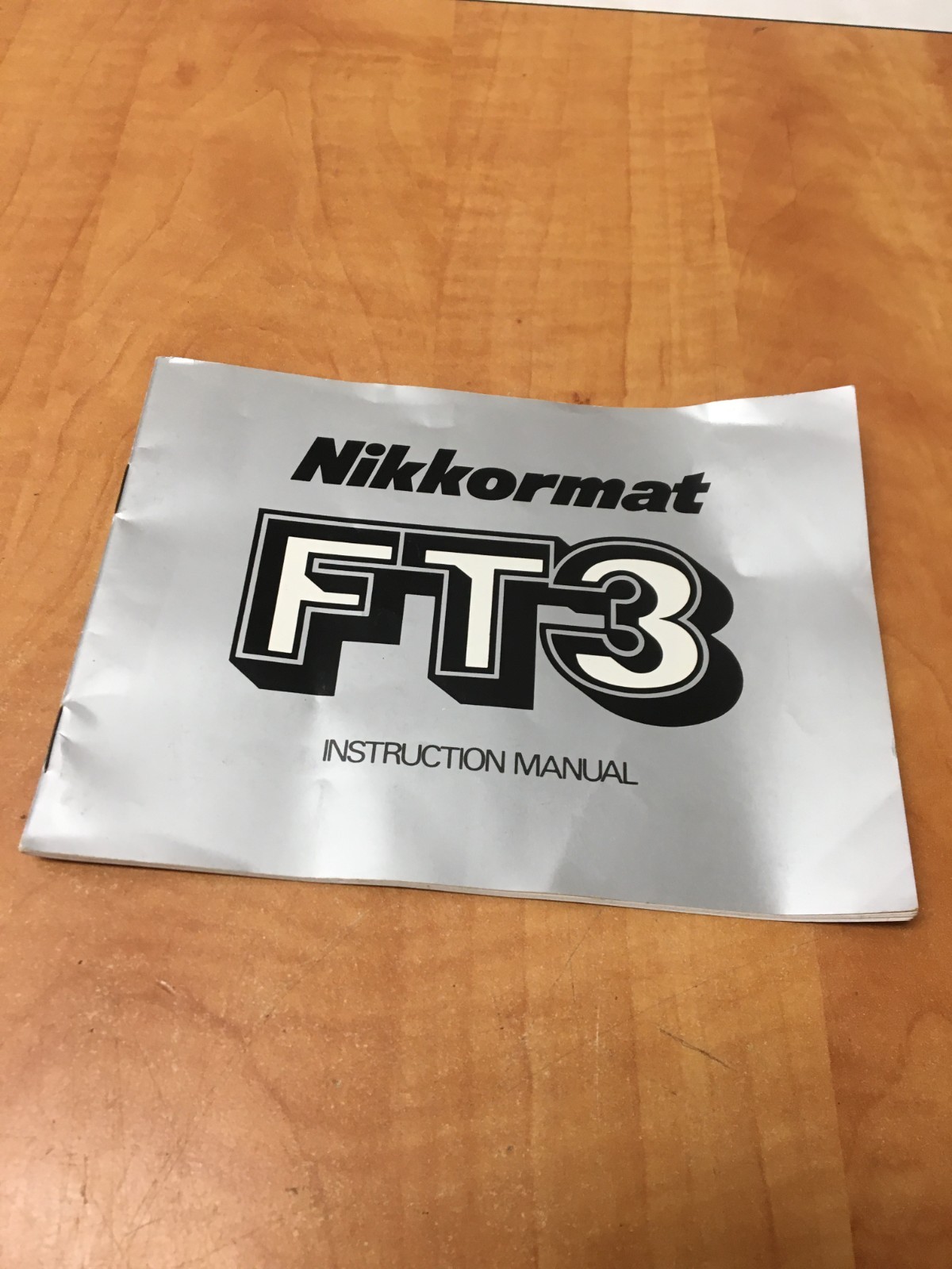 Original Nikon FT3 Instruction Users Manual