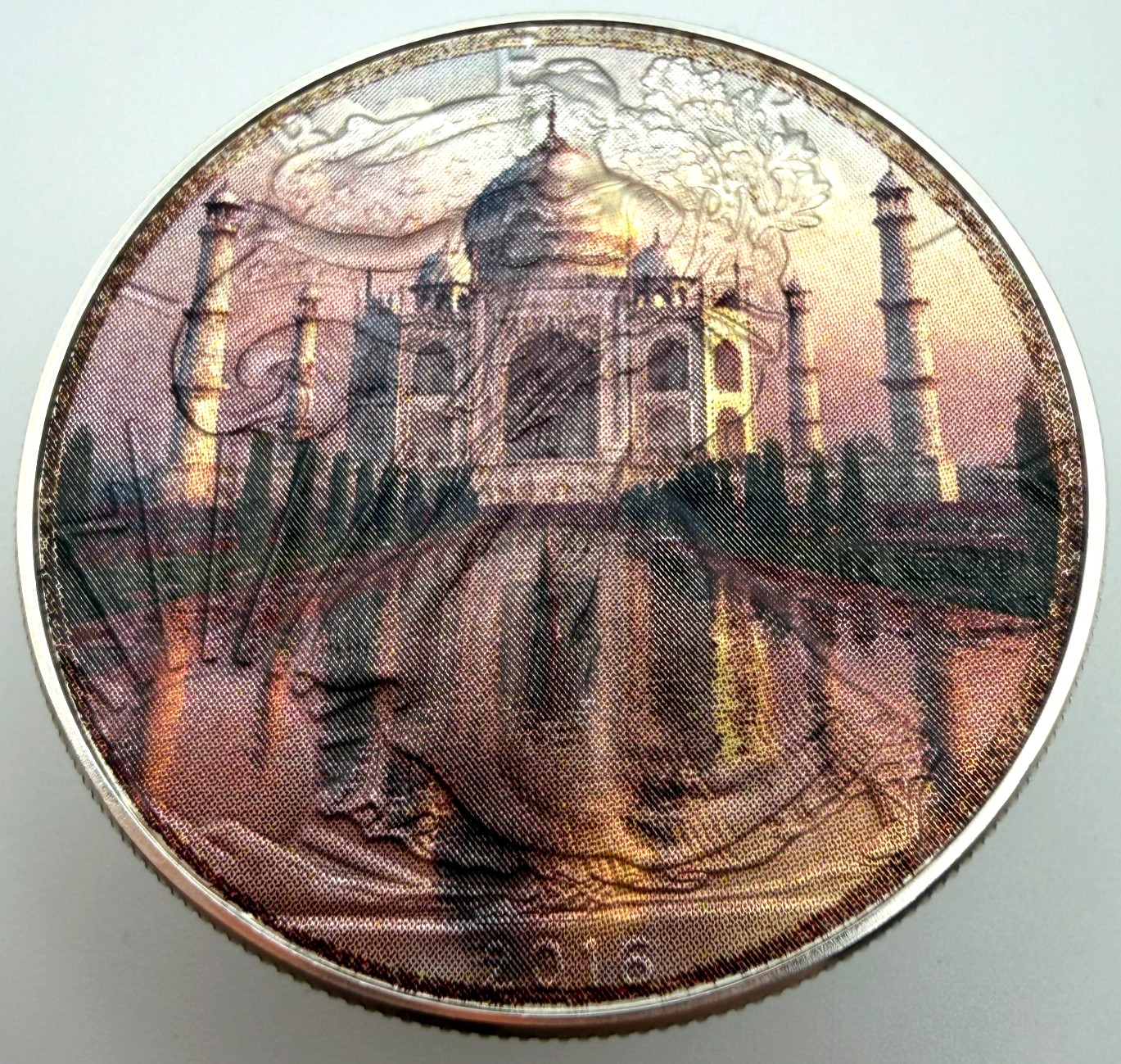 Taj Mahal - American Silver Eagle 1oz Limited Edition .999 Silver Dollar Coin