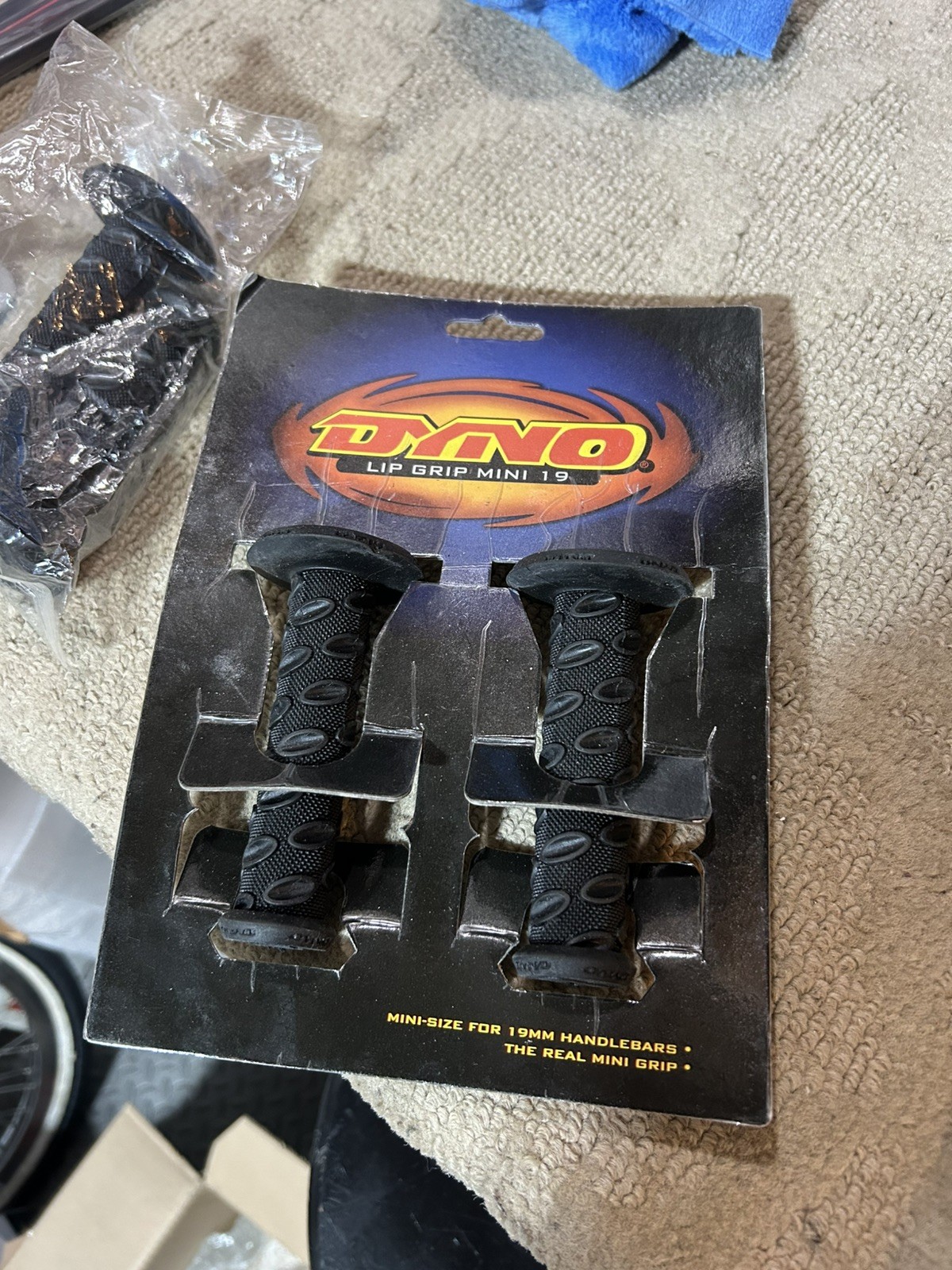 NOS MINI Dyno BMX Grips  Bike Small 90s 80s Flange Old School mid school NEW GT