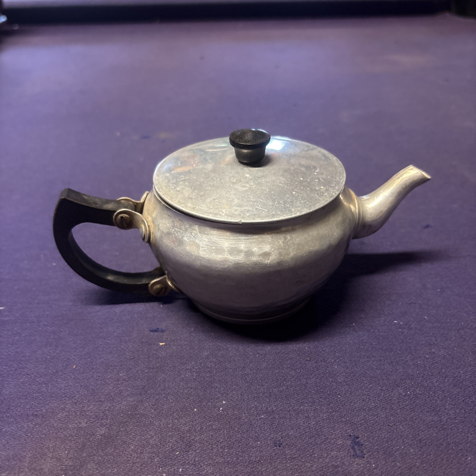 Vintage Sona Ware Aluminum Tea Pot Stratford-On-Avon England