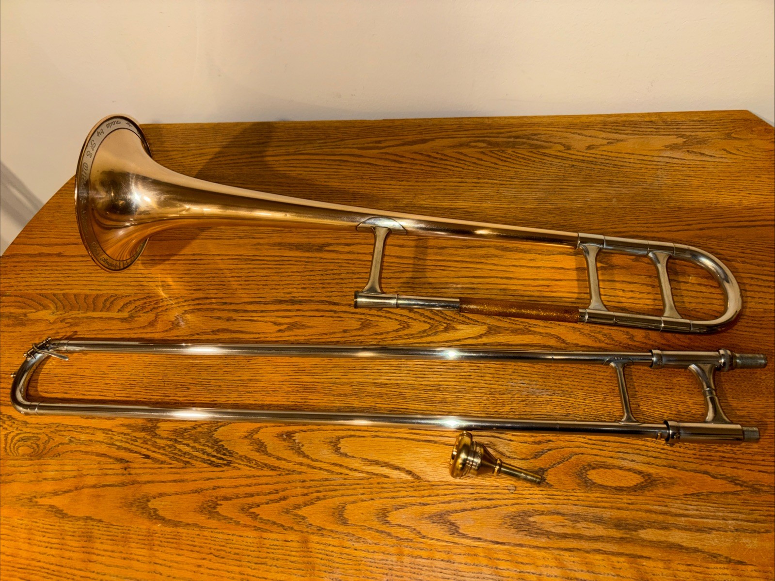 1940’s ? Olds Los Angeles Super Trombone - Straight Horn Ser  # 787