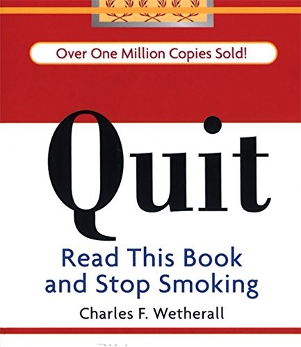 QUIT: READ THIS BOOK AND STOP SMOKING (RP MINIS) By Charles Wetherall EXCELLENT