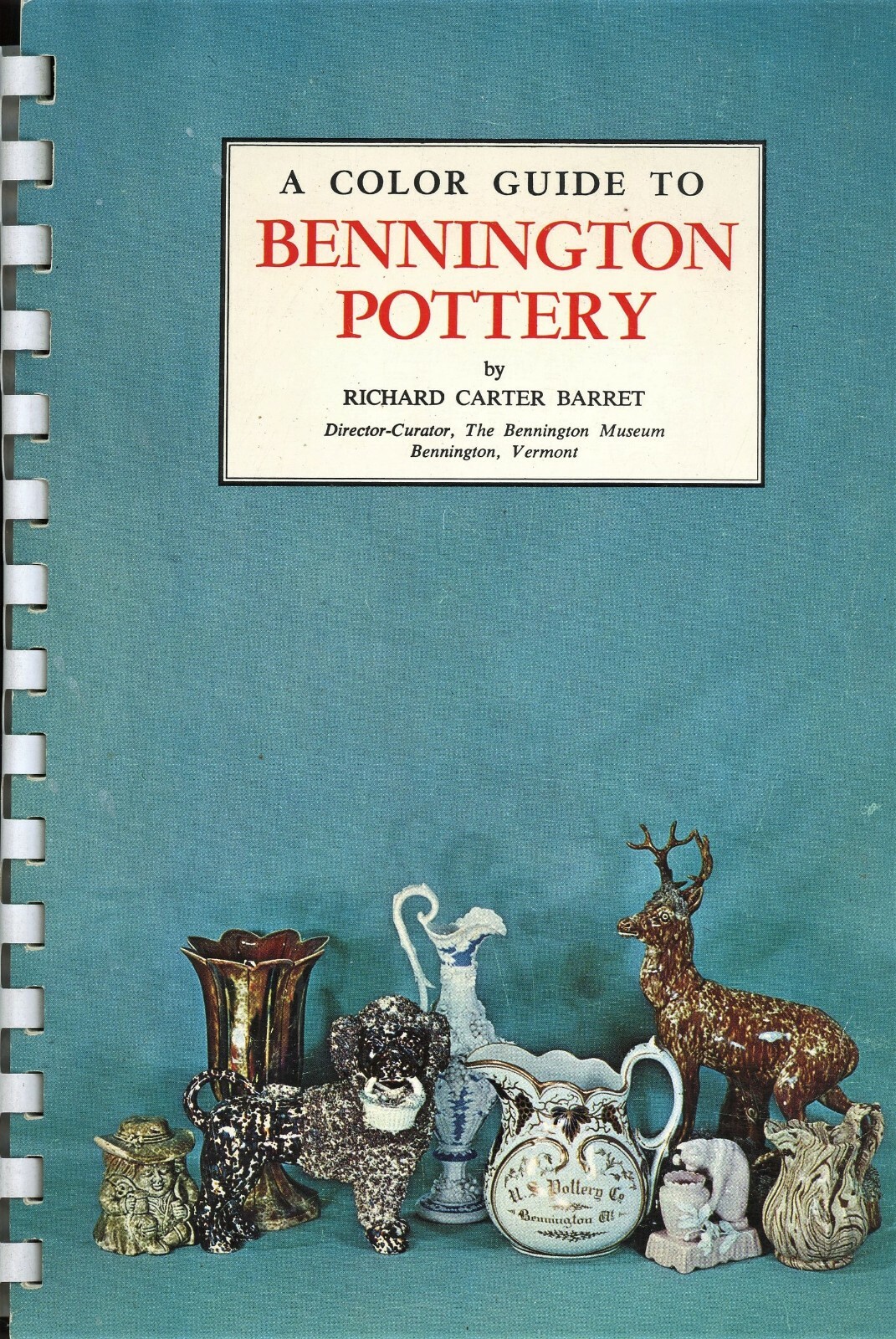 Antique Bennington Pottery - Identification / Scarce Color-Illustrated Book