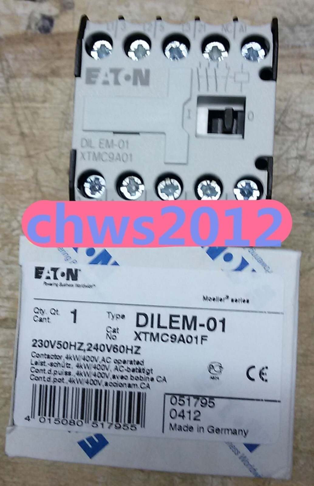 1 PCS NEW DILEM-01 (230V50HZ, 240V60HZ) small contactor #tp