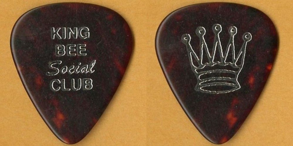 ZZ Top 1996 Continental Safari concert tour Billy Gibbons Guitar Pick