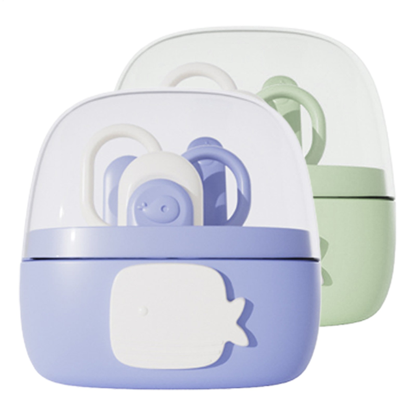 Baby Clippers Nail Set 4-in-1 Cartoon Fingernail Clippers Grooming Care