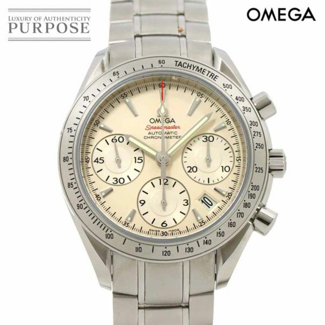 OMEGA Speedmaster 323 10 40 40 02 001 Chronograph Men s Watch Date Silver Automa
