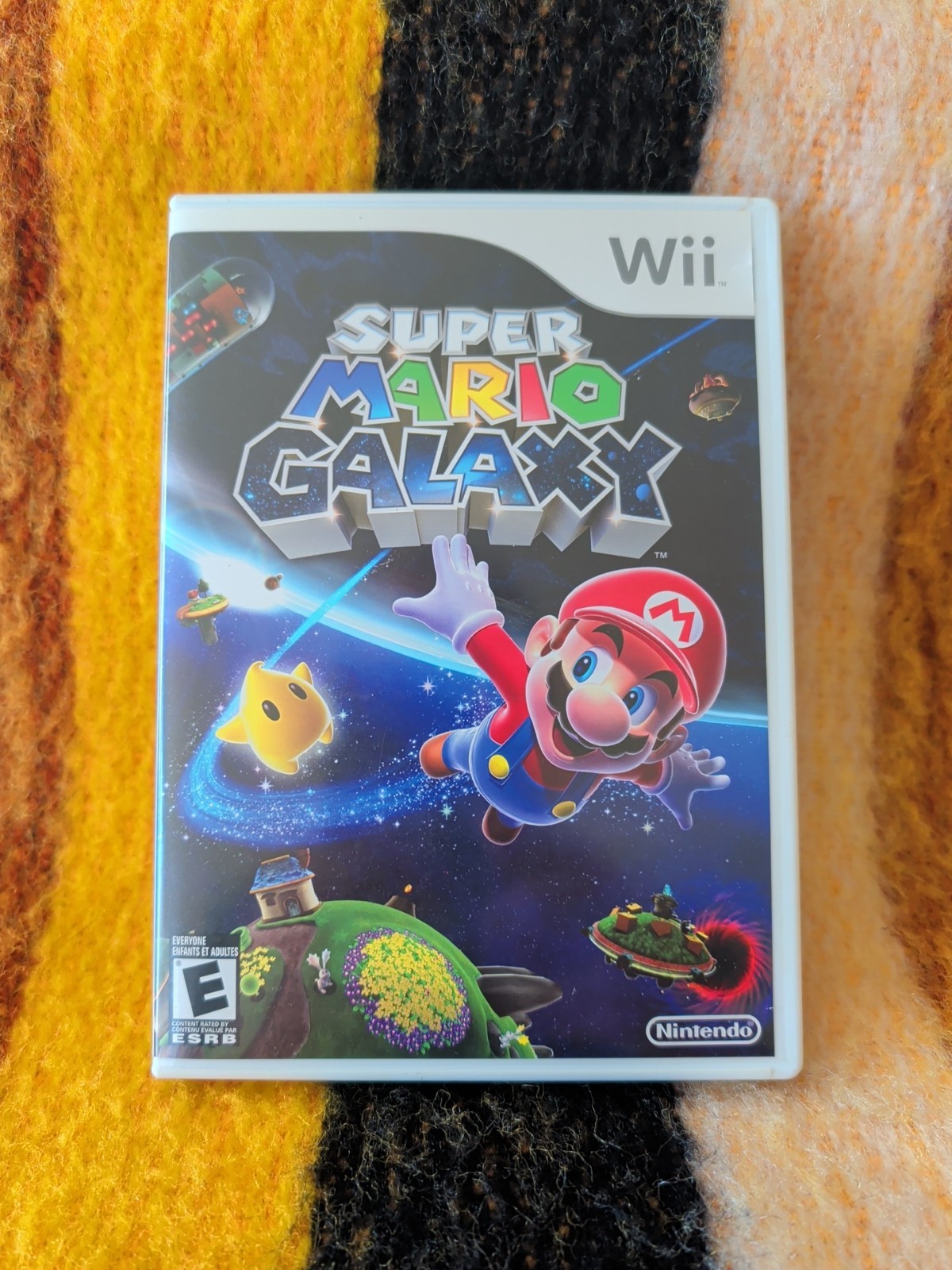 Super Mario Galaxy (Nintendo Wii, 2007) CIB With Manual And Inserts