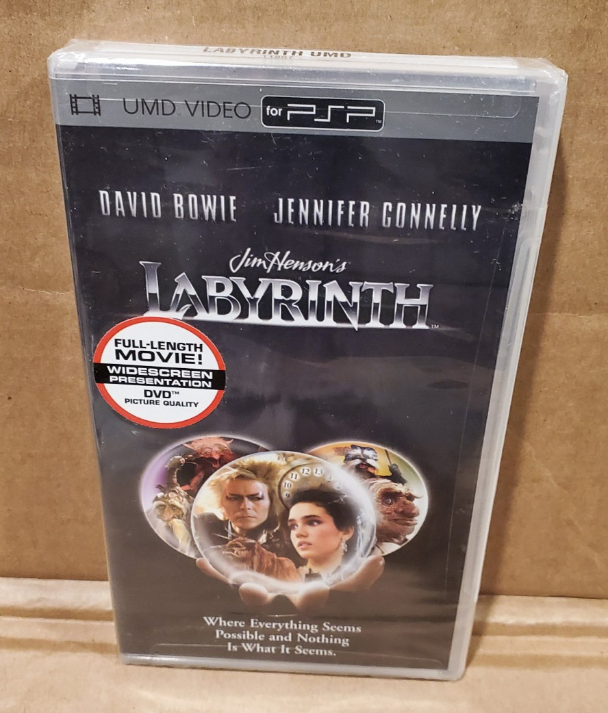 Labyrinth (Sony PSP UMD Movie, 2005) UMD Video, New, Sealed
