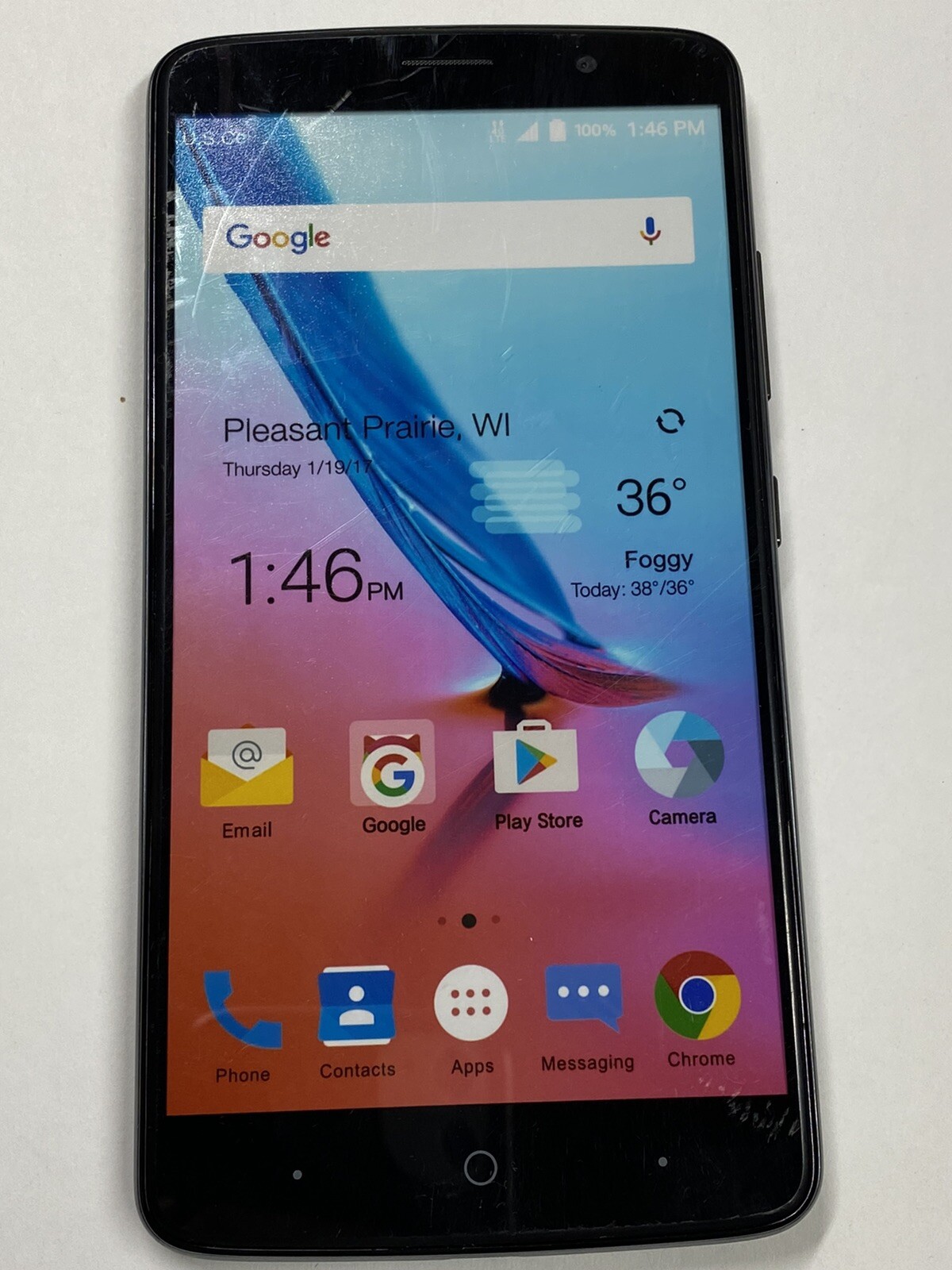  Non-Functioning ZTE Smartphone toy mock dummy phone 