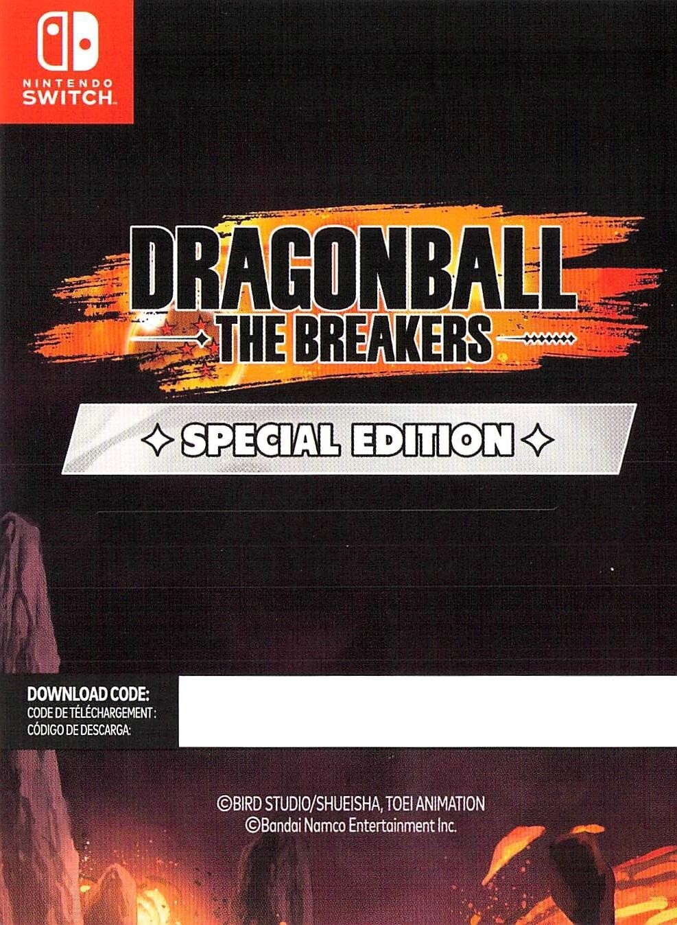 Nintendo Switch Dragon Ball: The Breakers - Special Edition Pack DLC