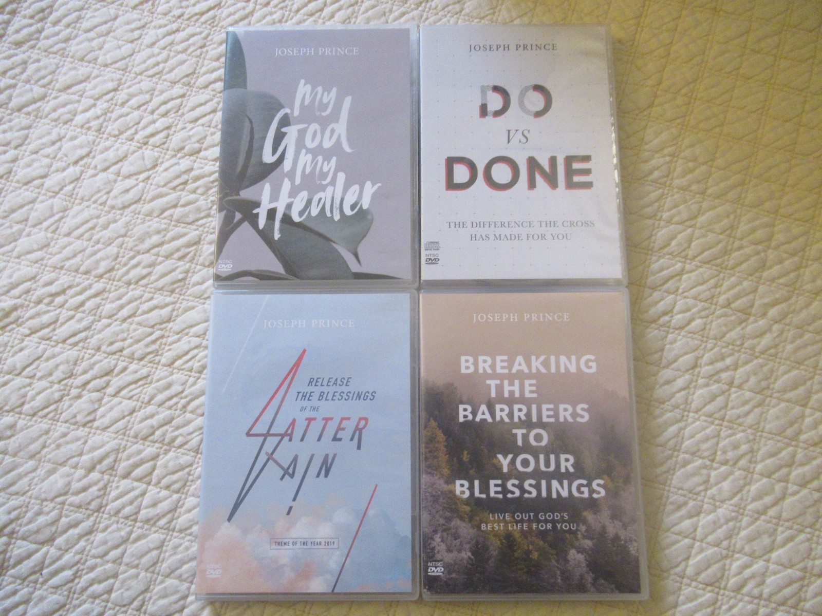 Joseph Prince Sermon DVD 4-Set (11 Discs)