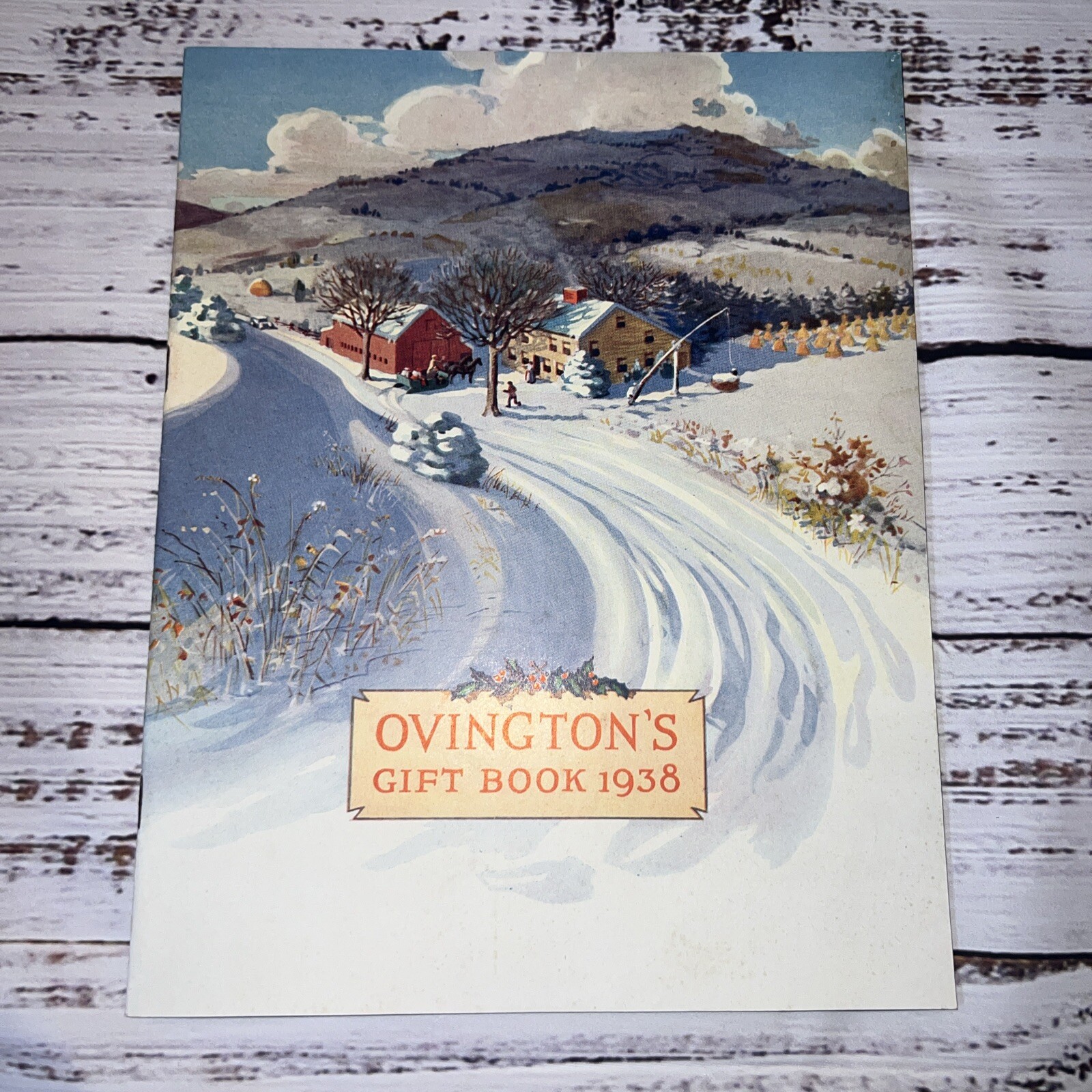 Vintage 1938 Ovington's Gift Book Catalog 437 Fifth Avenue New York